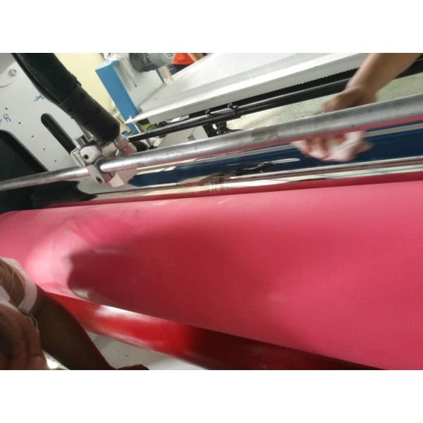 Woodworking PVC PUR Laminating Machine Automatic Film End Cutting