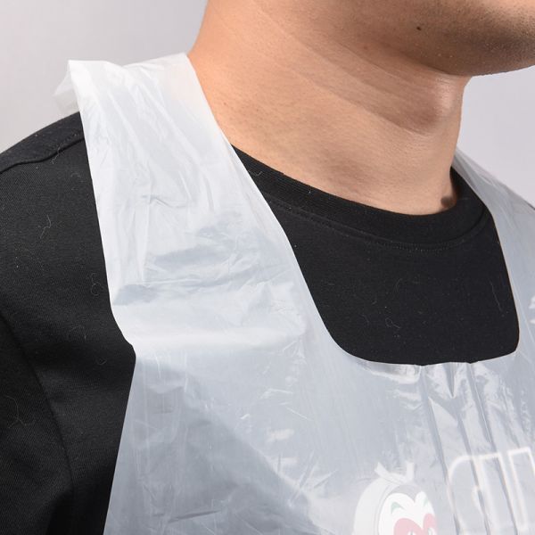Waterproof Anti-Oil Disposable Apron for Children Adult Elderly OEM Service Accepted