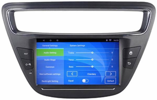 Ouchuangbo audo multimedia android 6.0 for Chevrolet Lova 2016 with gps navigation SWC 16GB RAM