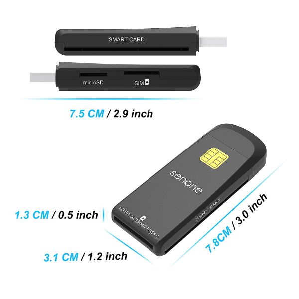 Wholesale New Customized Wireless Remote Operation Mini 123 Multi Card Reader