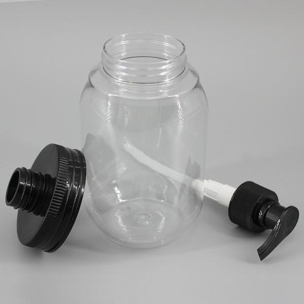 Garrafas reusáveis transparentes do champô 450ml de 77*114mm