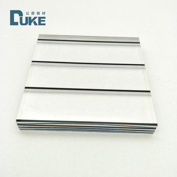 Transparent 8mm Flexible Soundproof Acrylic Sheet Reinforced Acoustic
