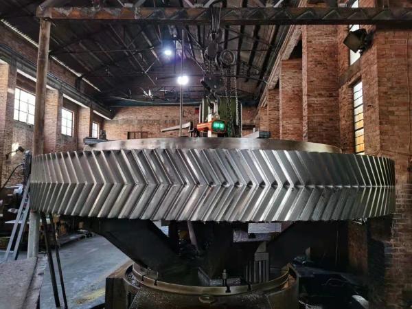 Acero de aleación de cero huecos Doble herringbone engranajes mano izquierda y mano derecha engranaje helicoidal