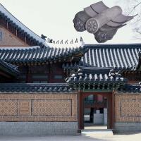 Tuile de toit japonaise non vitrée de Clay Roof Tiles Grey Matt de Chinois traditionnel de 180mm