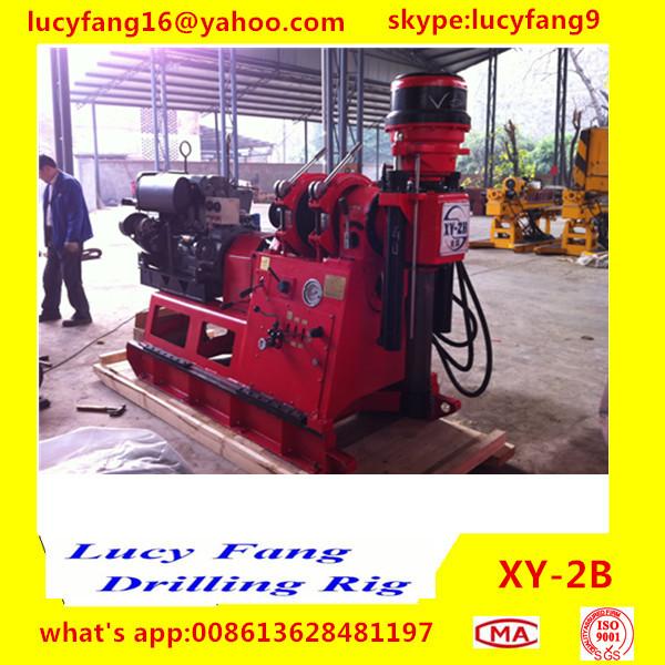 China Deutz Engine High Quality Thailand  Popular XY-2B Skid Mounted Spindle Type Geotechnical Core Drilling Machine