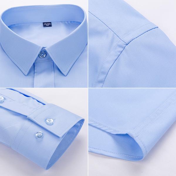 Youth Color Casual Short Sleeve Viscose/Polyester/Spandex Dress Shirts for Men by LCBZ