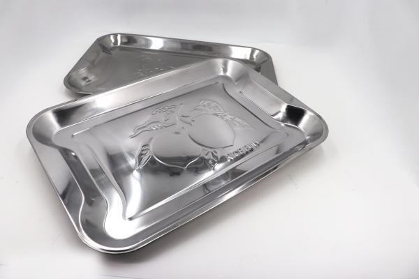 2019 hot square sliver tray &50*35cm  stainless steel tray & 48cm round tray hot sales in Africa market