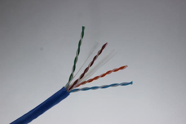 ETL Al Mylar UTP Cat5e Cable High Speed Single PE Cat5e 4 Pair Cable
