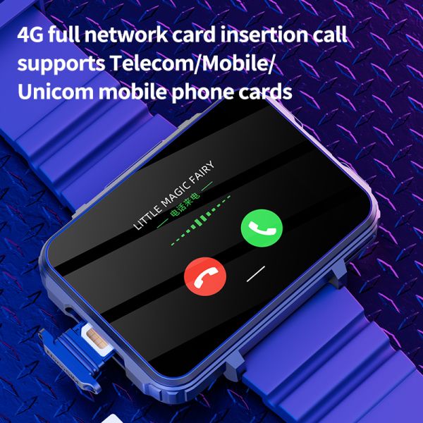 4G 5G Smart Watch 24''F Screen 500W Dual Cameras and Long Lasting 1500mAh Battery Life