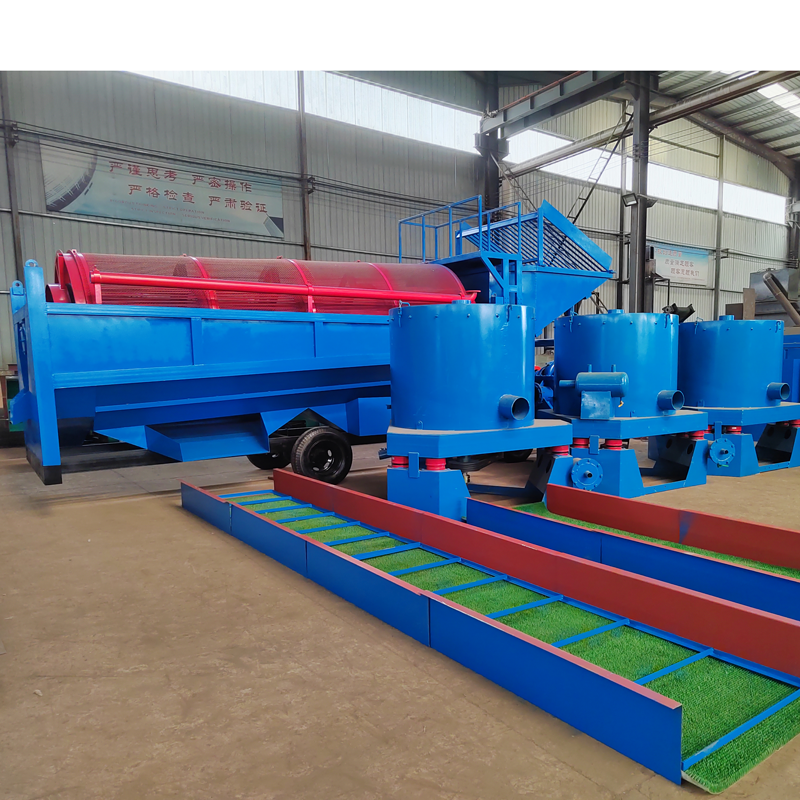 1000*6000 Alluvial Sand Gold Washing and Sluice Box with 98% Recovery Rate