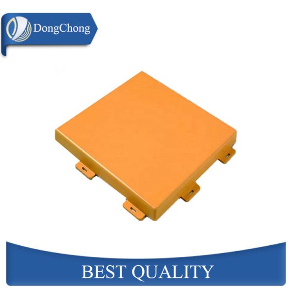 Durable Aluminium Wall Cladding Panels Good Weldability Artwork Decoration