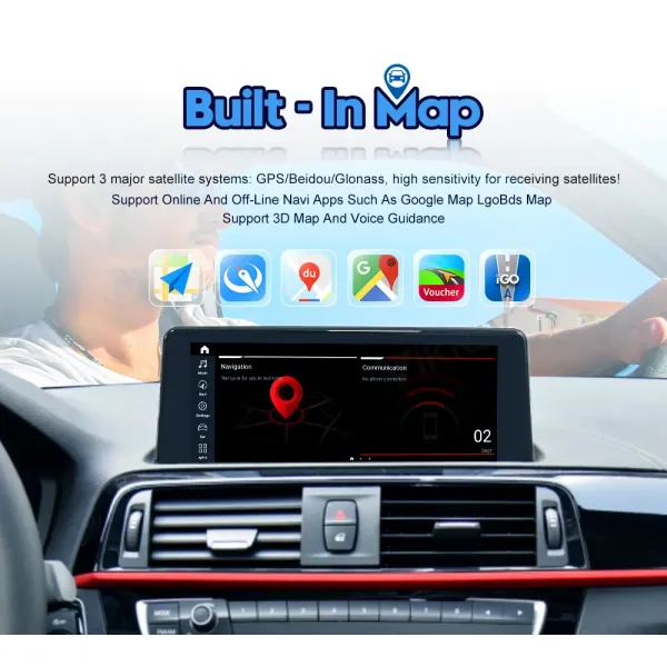 Wireless BMW Android Head Unit 5 Series F10 F11 2013-17 NBT System