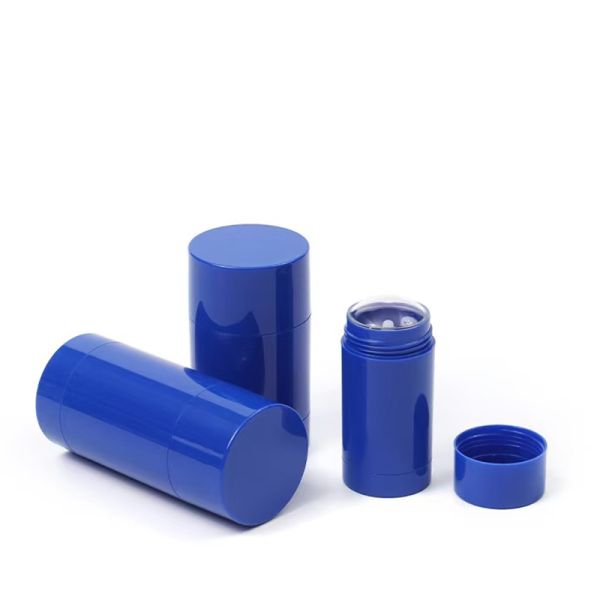 カスタムカラー 15g 30g 50g 75g 100g ASプラスチック 空のデオドラントスティックバーム