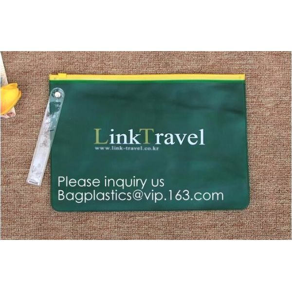 Eco-Friendly Transparent Soft EVA Plastic Cosmetic Packaging Bags With Zipper Top,EVA Plastic Durable Cosmetic Bagease