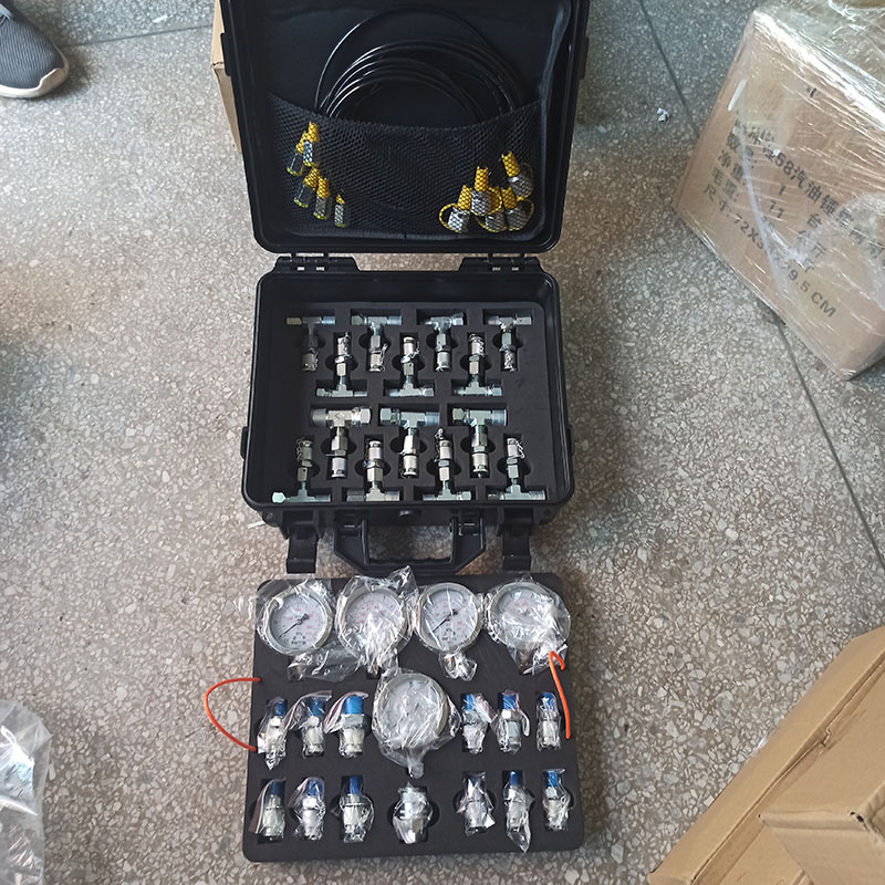 Excavator Pressure Gauge Kit  Pressure test Tool Diagnostic Tool