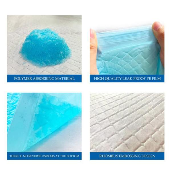 Pet Supply Disposable Anti-Slippery Pet Dog Puppy Training PEE Urine Pad Hygienic Sanitary Under Mat
