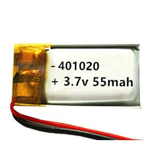 55 pilha recarregável do OEM 3,7 V da luz de MAh Lithium Ion Battery Emergency