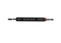 Manual Measurement Thread Plug Gauge Metric M2.5 for Threading Precision and Verification