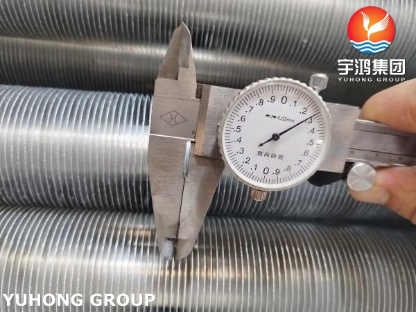 Boiler Economizer And Air Preheater ASTM A249 TP304 L Type Wound Fin Tube