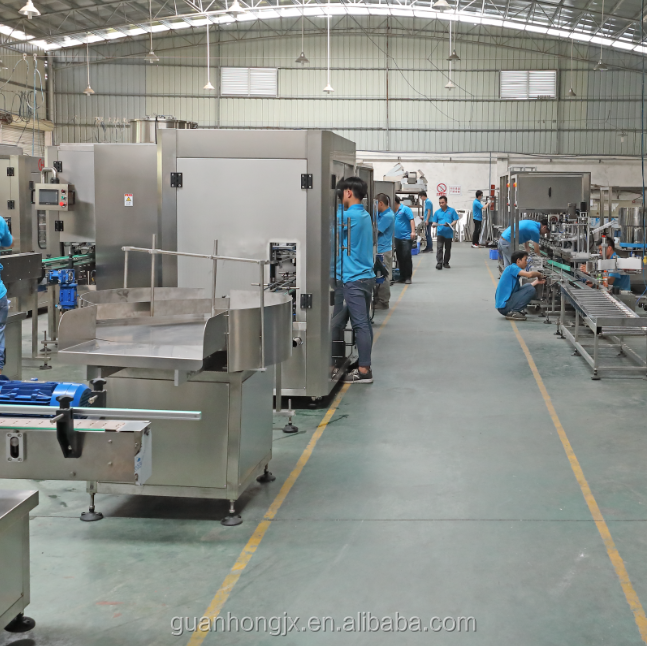 Máquina automática de llenado de botellas de plástico de vidrio para lavado manual con acero inoxidable 304