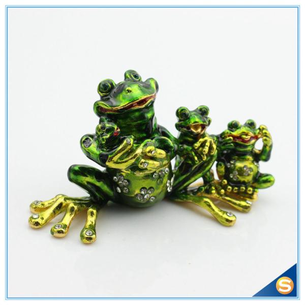 Hot Sale Lovely Frog Trinket Box Fashion Jewelry Box For Family's Gift SCJ808