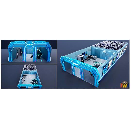 XR VR Space Adventure Space Arcade VR Game with Super Immersion