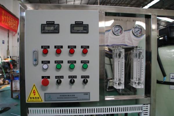 PRO-FD40160 1TPH Brackish Water Reverse Osmosis System SS304 Skid Mount 2.1kW TDS