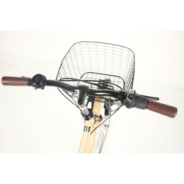 Comfortable Saddle Folding Road Bike High Carbon Steel Frame Folded 26 Inches