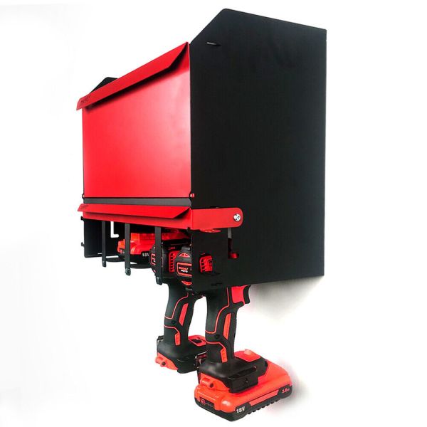 無線ドリルツールホルダー 組織 貯蔵 Ra ガレージ ツール 貯蔵 ラック 壁掛け