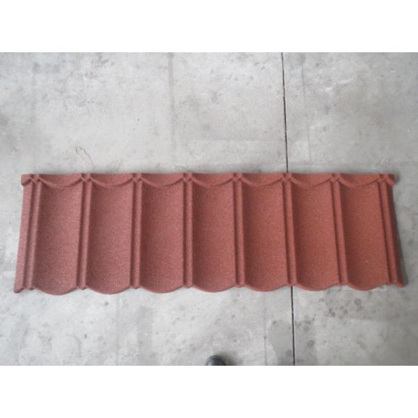 Металл покрытый камнем настилая крышу 0.45mm Prepainted гальванизированная стальная плитка скрепления