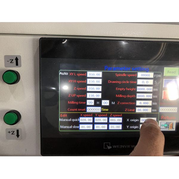 Desktop 40000rpm Mini PCB Depaneling Router Machine PCB Depaneler