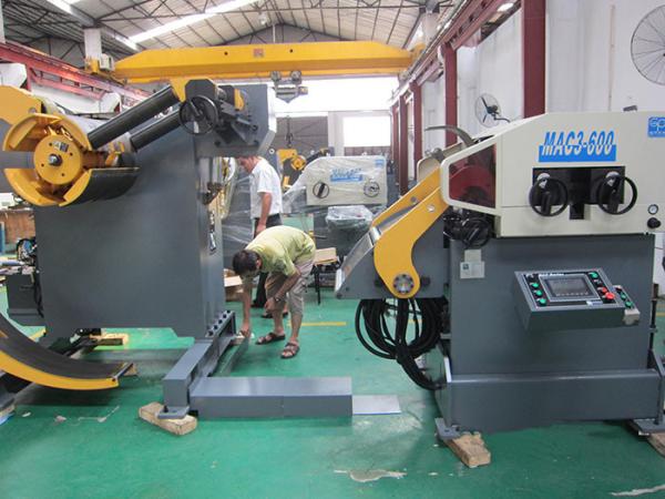 Alimentador de alimentação automático do rolo do equipamento processamento de aço inoxidável da folha