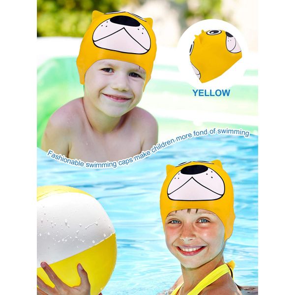 Волосы плавая крышек животных детей силикона водоустойчивые безвредные отвращая влажные