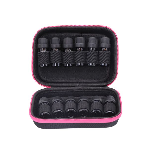 Lycra EVA Tool Case For 12 Grid 10ml Essential Oil Storage