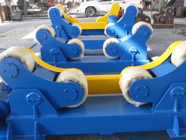 20T Pipe Welding Rollers Self Aligning Welding Rotator With Control Cabinet