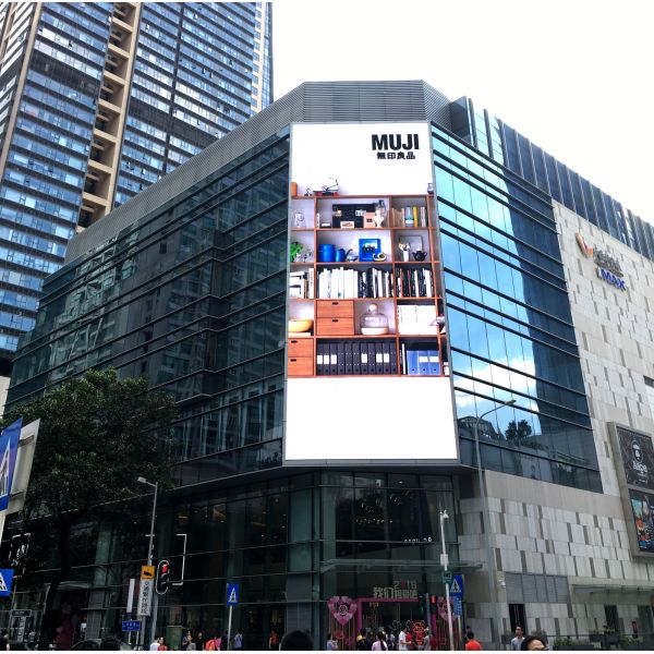 IP65 Exhibition LED Screen P4 Outdoor Energy Saving Digital Advertising Screens 80x40