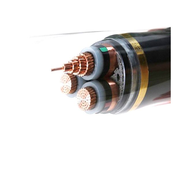 Xlpe Insulated Electrical Power Cable 3.6kv / 6kv With Copper Conductor