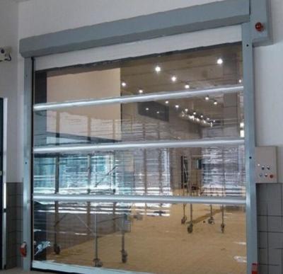 Portas rápidas transparentes do obturador do rolo, porta ativa rápida aço galvanizado