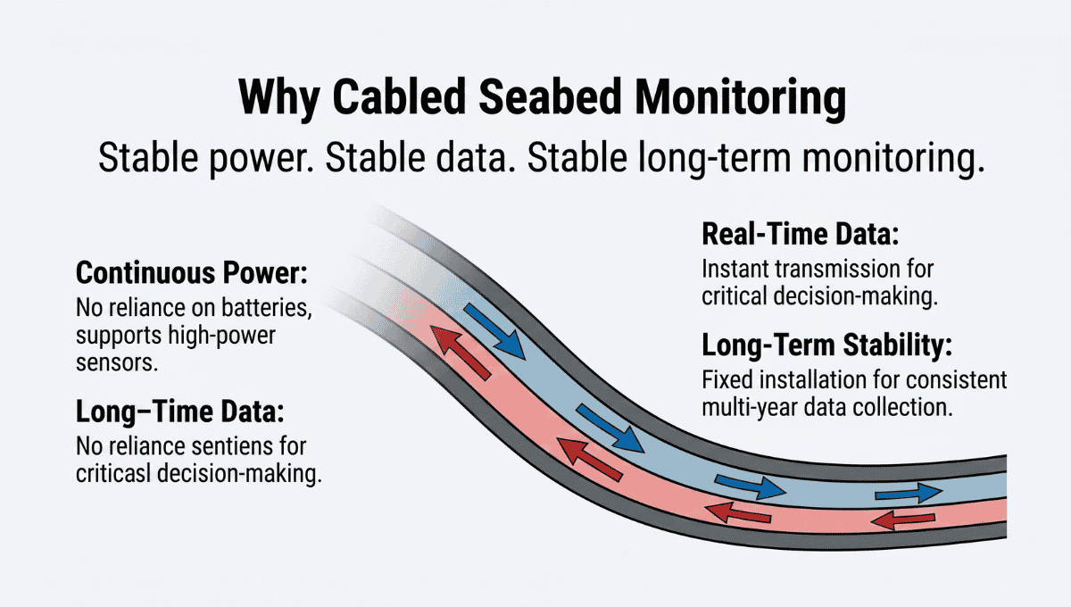 Real-Time Seabed Monitoring System for Marine Environmental Data Collection