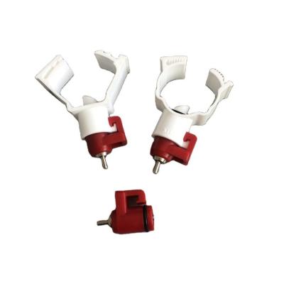 Equipamento automático para aves Bola Valor 360 graus Bebedor de mamilo de plástico com clipe ABSPP para sistema de bebida