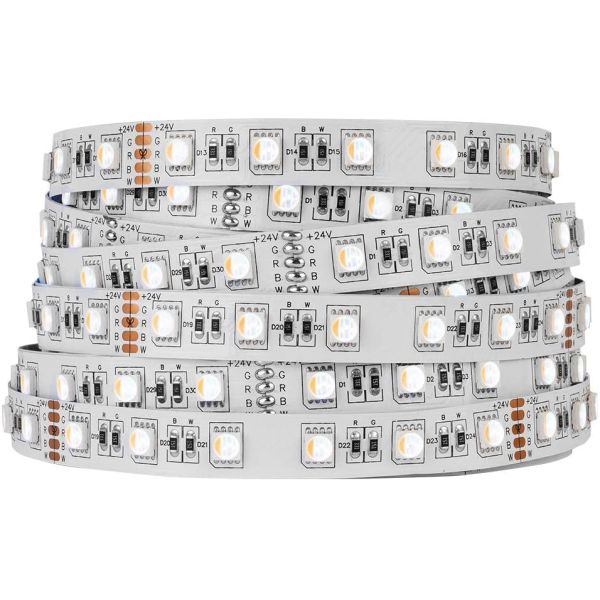 12MM White Rgb Cct Led Strip 5050 24v Rgbw Led Strip CE Bedroom
