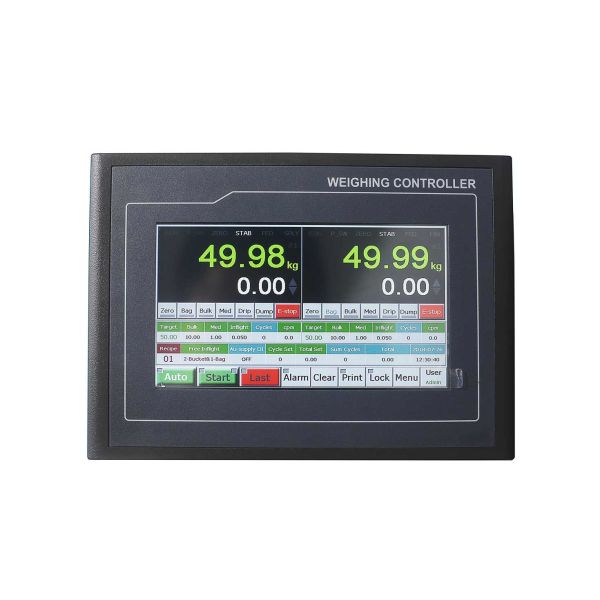LCD Display Touch Screen Granule Bagging Controller Indicator With MODBUS RTU /