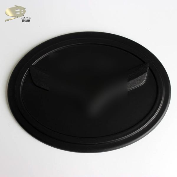 Gas Tank Cover 4wd For Mazda Bt-50 2012-2019 Chrome Abs Matte Black