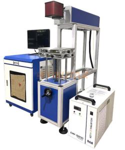 Graveuse laser CO2 pour la gravure précise avec tube laser CO2 à température de