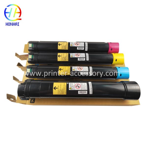 High Print Quality Toner Cartridge Compatible with Xerox WorkCentre 7120/7125 - High Yield CMYK Toner Kit