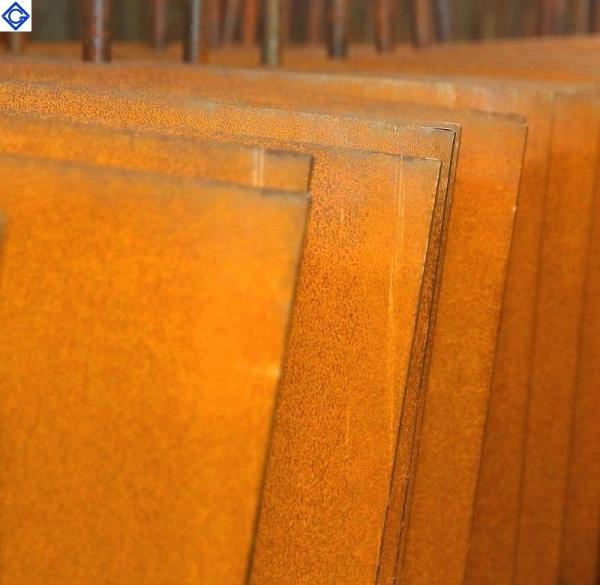 Corrosion Resistant Corten Steel Sheet Metal Customized Size  For Landscape