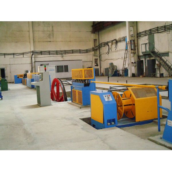 High Speed PC Bar Production Line for 7mm-13mm Diameter Prestressed Concrete Bars with 90-100m/min Working Speed and ≤950ºC Quenching Temp