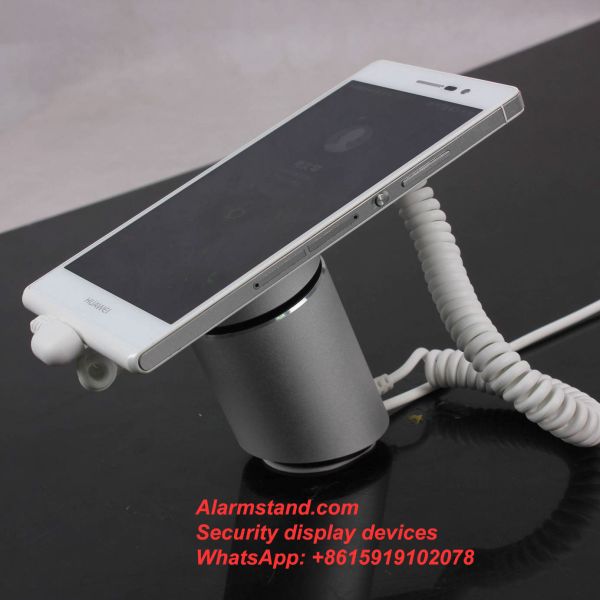 COMER anti-theft cable lock retractable Secure Display Stand Mobile Phone Security Alarm Lock brackets