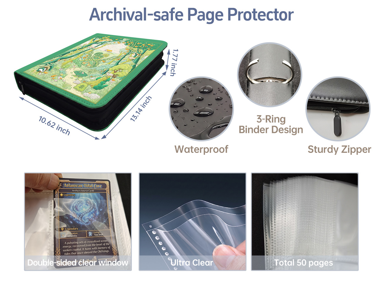 Card Binder Manufacturer for Bulk Orders Custom Trading Card Storage Solutions