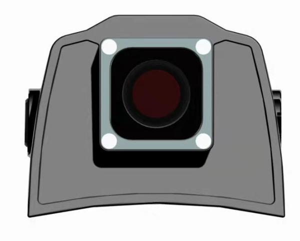Duplo-lente tática militar derramada H.265 HDMI da câmera do capacete de segurança impermeável